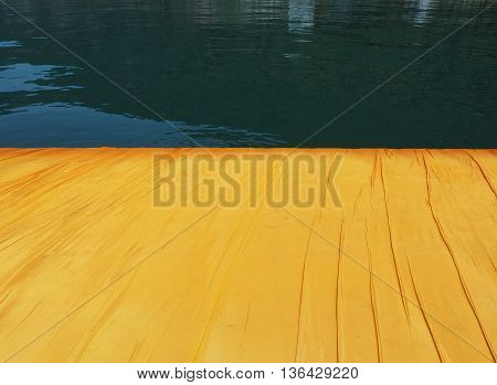 The Floating Piers In Lake Iseo