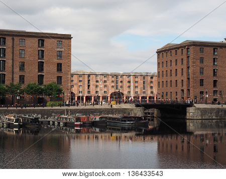 Albert Dock And Salthouse Dock In Liverpool