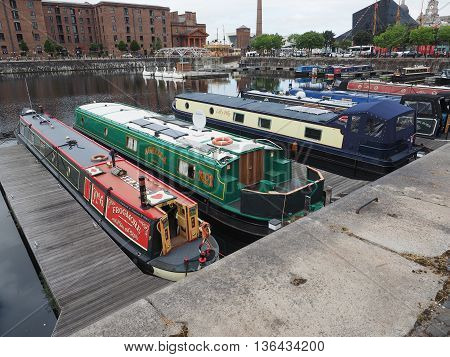 Albert Dock And Salthouse Dock In Liverpool