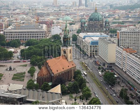 Aerial View Of Berlin