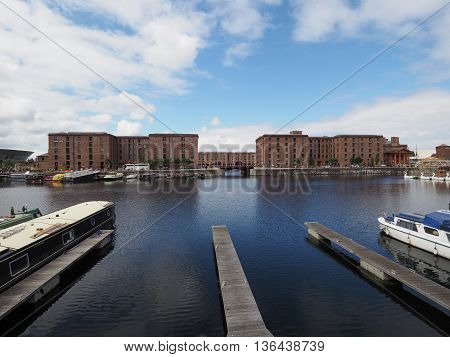 Albert Dock And Salthouse Dock In Liverpool