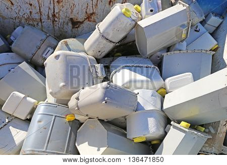 Gas Meters In The Industrial Landfill Methane