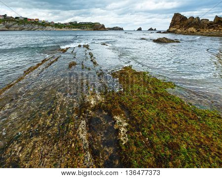 Arnia Beach Coastline Landscape.