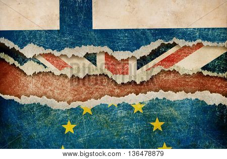 Finland withdrawal from European union fixit concept