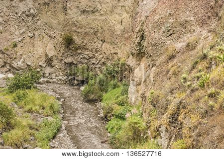 Nariz Del Diablo Trip Landscape Scene