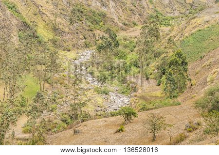 Nariz Del Diablo Trip Landscape Scene