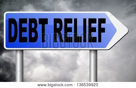 debt relief after bankruptcy caused by credit or housing bubbles restructuring finance after economic or bank crisis