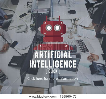 Robot Cyborg AI Robotics Android Concept