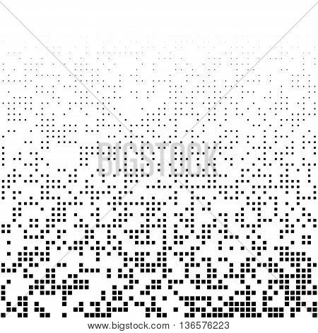 abstract background with randomly skiped squares. Stock vector pattern