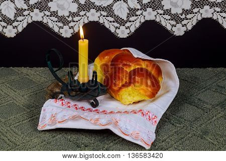 Shabbat Shalom - Traditional Jewish Sabbath ritual Saturday Sabbath