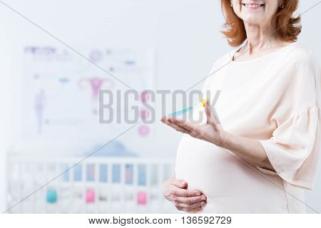 Woman Expecting The Baby