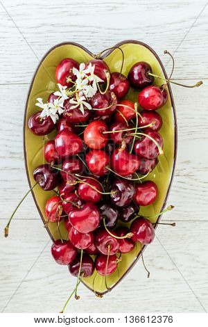 fresh cherries