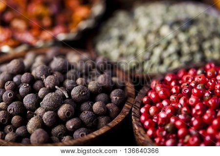 Image Of Exotic Spices Orintal Cuisine Vivid Theme