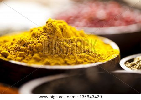 Spices And Herbs Orintal Cuisine Vivid Theme