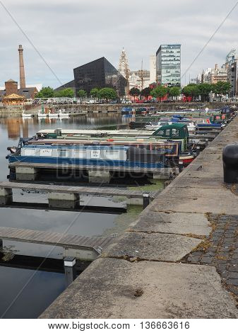 Albert Dock And Salthouse Dock In Liverpool