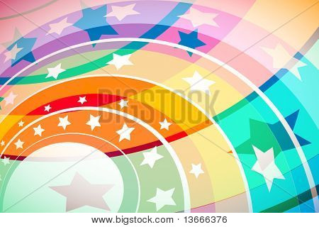 Sternen-Rainbow
