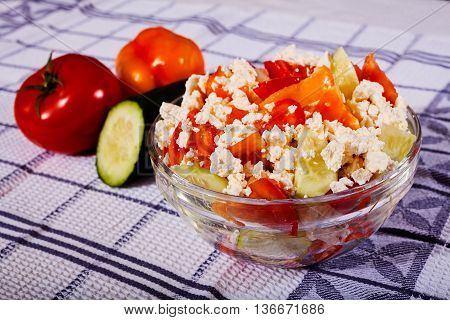 Serbian Traditional Salad