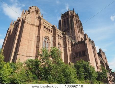 Liverpool Cathedral In Liverpool