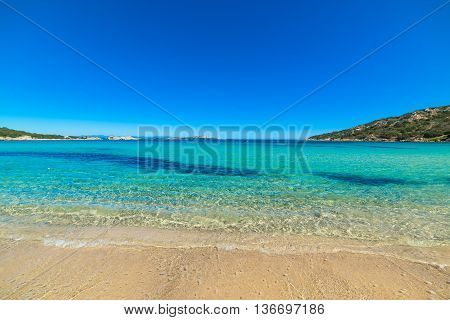 Cala Battistoni in Costa Smeralda in Sardinia