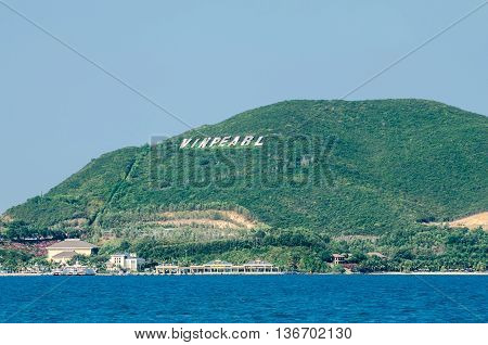 Vinpearl mountain Nha Trang Vietnam . .