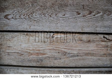 Wooden Texture On The Hovel. Wood Textured Background. Old Wood Table