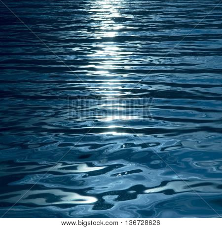 Blue, turquoise, wavy, vibrant, shiny,  water background