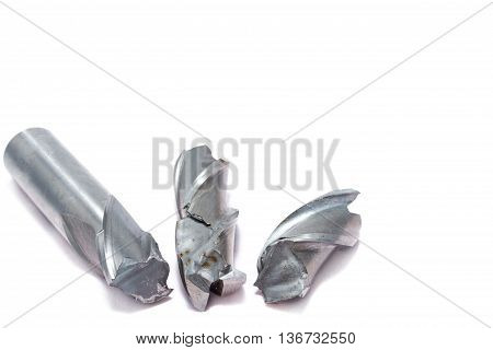 Broken Metal Mill Tool