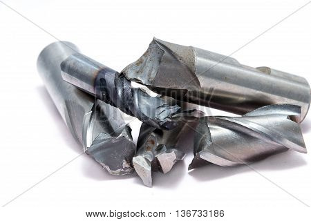 Broken Metal Mill Tools