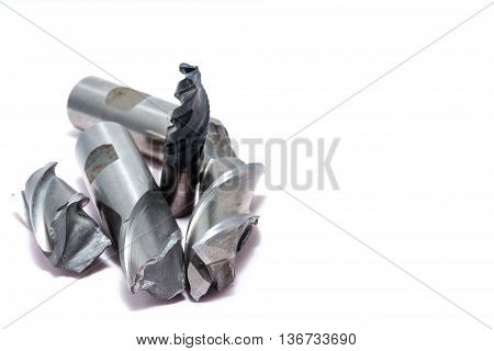 Broken Metal Mill Tools