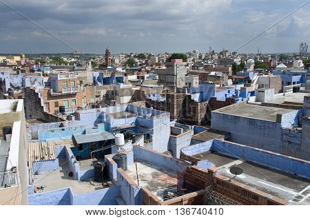 View of Jodhpur (Blue city). Rajasthan India