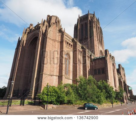 Liverpool Cathedral In Liverpool