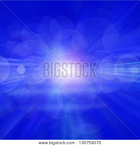 Starburst blue abstract background for your webdesign.