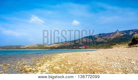 ANZAC cove site of World War I landing of the ANZACs on the Gallipoli peninsula in Turkey.