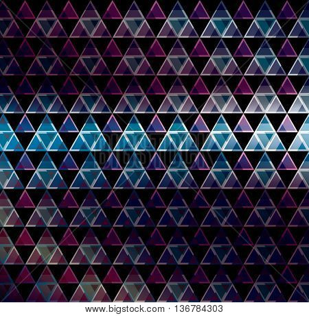 Abstract 3d geometricbroken glass lines modern grunge vector background. Eps 10.