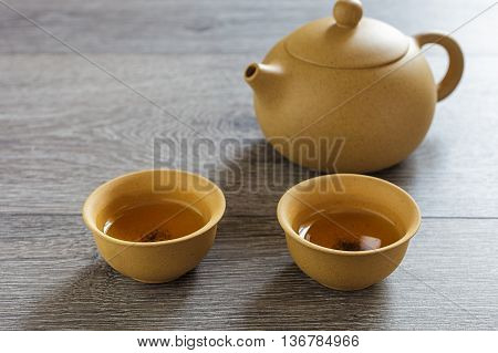 Tea Set Of Yixing Clay