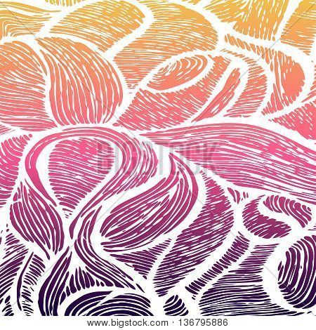 Seamless shapes hand-drawn pattern, spots background. Vector EPS