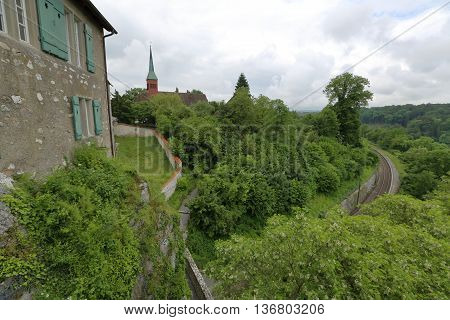 Castle Schloss Laufen, Switzerland