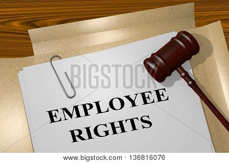 Employee Rights Legal Concept