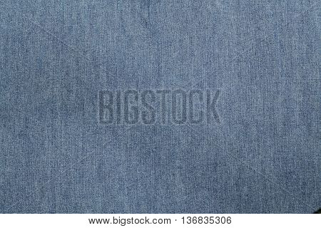 Blue jean fabric texture for sure was filming the show.