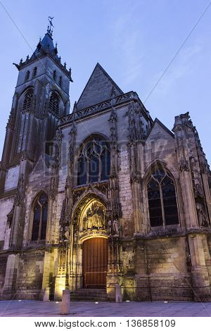 Eglise Saint-Germain in Amiens in France in Europe