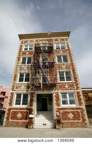 Brick Apartment Building