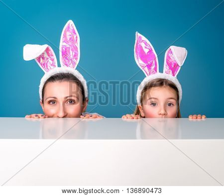 eastertime with young little girl