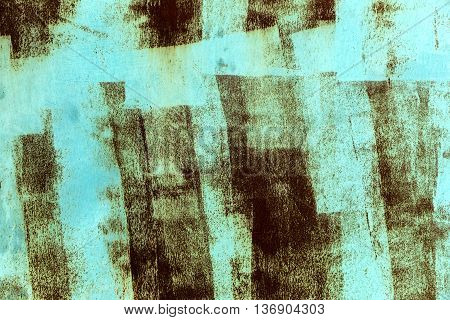 Grunge rusty background with old green color and many scratches