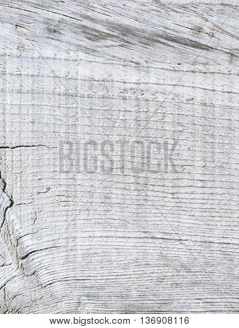 wood plank with copy space. Weathered, bleached gangplank background on the beach. Wood background.