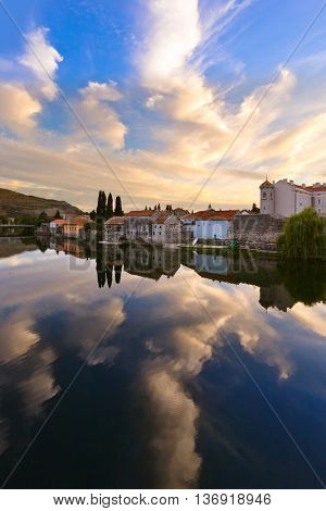 Cityscape of Trebinje - Bosnia and Herzegovina - architecture travel background
