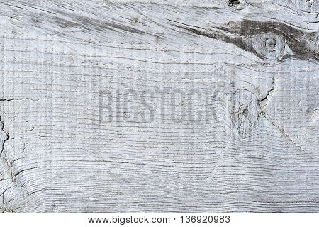 wood plank with copy space. Weathered, bleached gangplank background on the beach. Wood background.