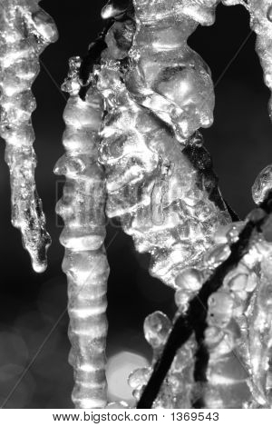 Glace abstraite