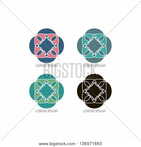 Mandalas Or Element For Decoration, Geometrical Elements For Decoration
