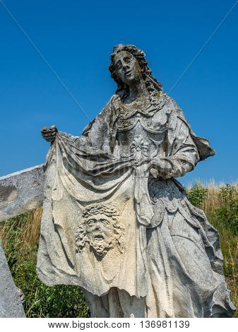 austria, lower austria, retz. calvary