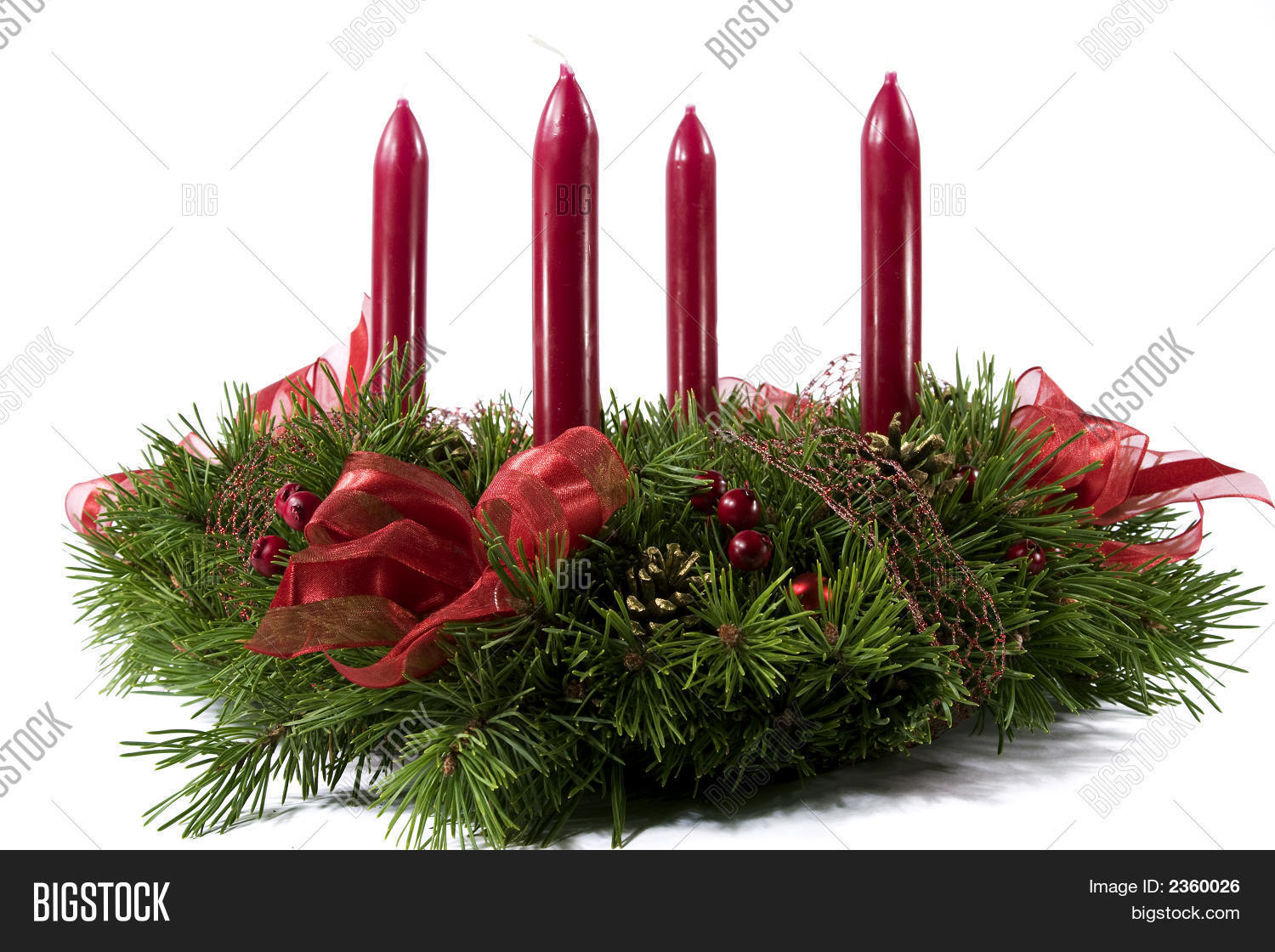 Advent Wreath Image &amp; Photo (Free Trial) | Bigstock
